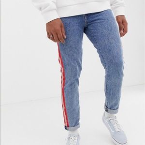 Levi’s Men’s 512 Slim Taper Reflective Stripe Jean